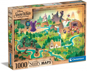 Disney-SnowWhiteStoryMapsPuzzel1000stukjes