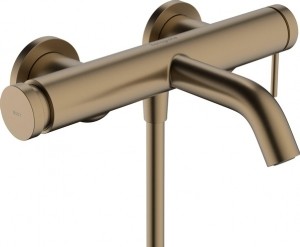 HansgroheTecturisSngreepsbadmengkraanopbouwBrushedBronze