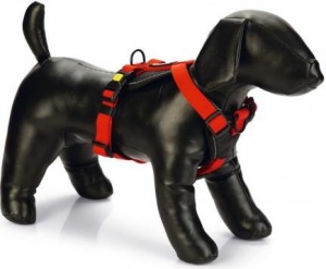 BeezteesParincaPremiumY-Tuig-Hondentuig-Nylon-Rood-81-100cmx30mm