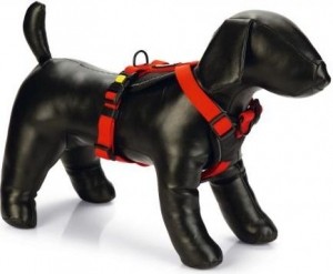 BeezteesParincaPremiumY-Tuig-Hondentuig-Nylon-Rood-73-94cmx30mm