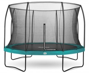 SaltaComfortEditionTrampolinemetVeiligheidsnet-427cm-Groen
