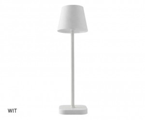 DraadlozeTafellampAluminiumWit