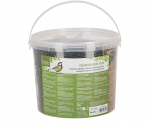 VogelvoermixZonderNet3kgInEmmer