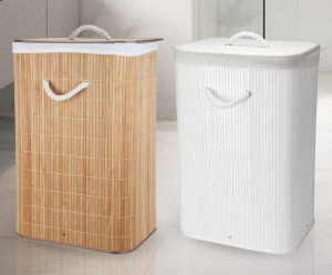 OpvouwbareWasmandBamboe