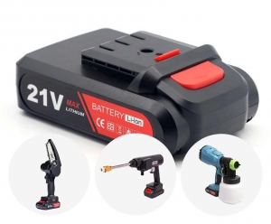 ExtraAccuVoorOplaadbareKettingzaagHogedrukreinigerEnVerfspuit