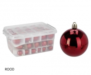 UITVERKOOPKerstballenInHandigeOpbergbox