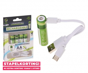 4-PACKUSB-COplaadbareBatterijen