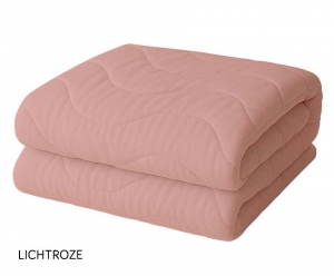 EazyDekbedWaveVoorAlleSeizoenen200x200cmLichtroze