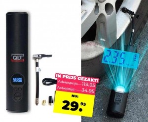 QLTOplaadbareLuchtcompressor