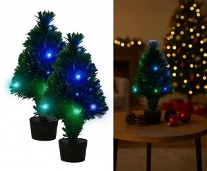 KerstboomFiberOpticVerlicht45cm