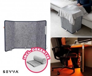 SEVVAInfraroodVerwarmerVoorDirectWarmeVoetenenBenen