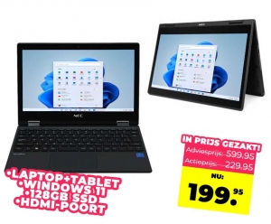 NECVersaPro2-In-1LaptopEnTabletNIEUW