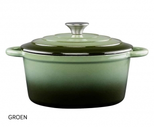 GietijzerBraadpanMetDekselIn2MatenEnKleuren