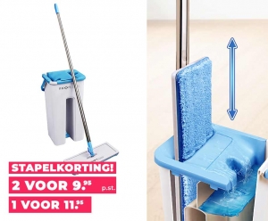 2-In-1FlatMopDweilsysteem