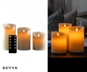 3-PACKSEVVAOplaadbareLEDKaarsen