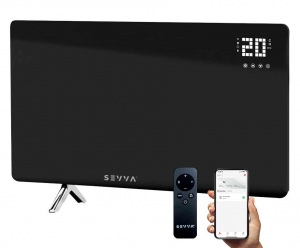 SlimmeInfraroodPaneelverwarmingMetWiFiZwart