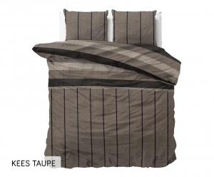 SleeptimeFlanellenDekbedovertrek140x2002201-persoonsJeansblauwrondehals