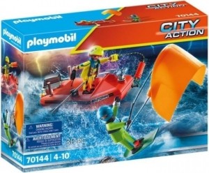 70144PlaymobilReddingOpZeeKitesurfersreddingMetBoot