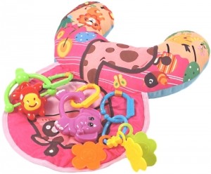 EcoToysJungleRozeGiraffeBuiktrainerHC355413