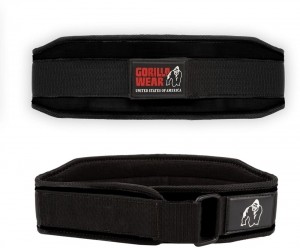 GorillaWear4InchDamesLiftingBelt-Zwart-S