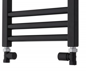 TVSDesignValves110aansluitsetrechtzwart