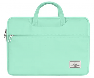 WIWU-Laptoptas-Laptophoes156InchViviLaptopSleeve-Laptophoes-Laptoptas-LaptopSleeve-LaptopTas-Waterafstotend-GroenZwart