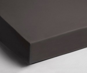PercaleKatoenhoeslakenantraciet180cmx220cm