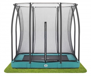 SaltaComfortEditionGroundTrampolinemetVeiligheidsnet-153x214cm-Groen