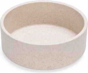 DesignedbyLotteEetbakNoor-Hondenvoerbak-Bamboo-Beige-12cm
