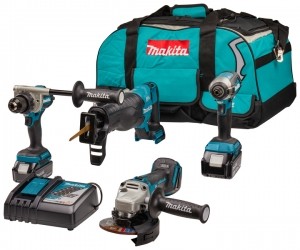 MakitaDLX4157TX1LXT18VLi-IonAccuCombiset2x50AhAccuInTas