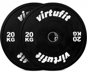 VirtuFitBumperPlateSet-OlympischeHalterschijvenvanRubber-100kg