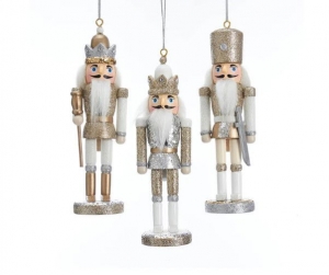 6inchWoodenChampagneSilverWhite16002x381x381cmkerstornamentKurtSAdler-Kurtsadler