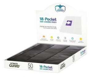 UltimateGuard18-PocketPagesSide-LoadingBlack50