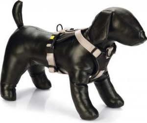 BeezteesParincaPremiumY-Tuig-Hondentuig-Nylon-Lichtgrijs