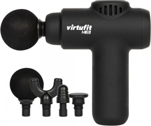VirtuFitM1sMiniMassageGun-4opzetstukken-InclOpbergtas