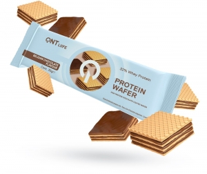 QNTProteinWaferBar-EiwitReep-12x35gr-BelgianChocolate