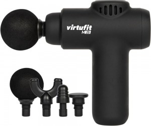 VirtuFitM1sMiniMassageGun-4opzetstukken-InclOpbergtas