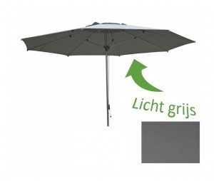 DetroitGeannodiseerdAludia350cmLichtgrijs-Borek