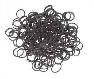 SibelHaarelastiekjeszwart500st