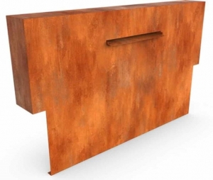 CascadiCortenstaalWatervalelementopvijver1250x250x1600mmGeroba-Geroba