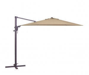 ZweefparasolMonacoflexZijwaartsKantelbaar330cmPolyesterecruzonweringMadison-Madison