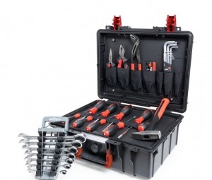 Wiha4525646-deligeGereedschapskofferBasicSetLMechanic