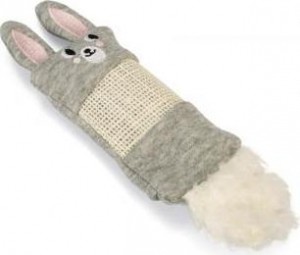 BeezteesKittenKonijn-Kattenspeelgoed-InclKrinkel-20x5x3cm