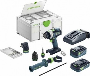 FestoolTPC1845040I-Set18VLi-IonAccuKlopboormachineSet1x40Ah1x50AhInSystainer-75Nm