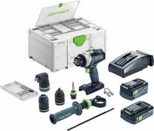 FestoolTPC1845040I-SetXL18VLi-IonAccuKlopboormachineSet1x40Ah1x50AhInSystainer-75Nm