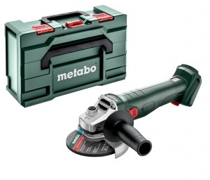 MetaboW18L9-125Quick18VLi-ionAccuHaakseSlijperBodyInMetaBOX-125Mm