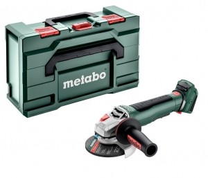 MetaboWPB18LTBL11-125Quick18VLi-ionAccuHaakseSlijperBodyInMetaBOX-125Mm