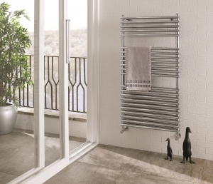 EastbrookBiavaDoubleTubehanddoekradiator180x60cmChroom1280watt