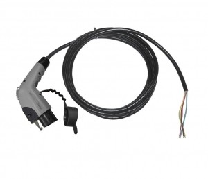 LaadkabelType1naaropeneinde-1x32A-10meter