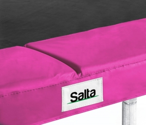 SaltaTrampolineBeschermrand-153x214cm-Roze